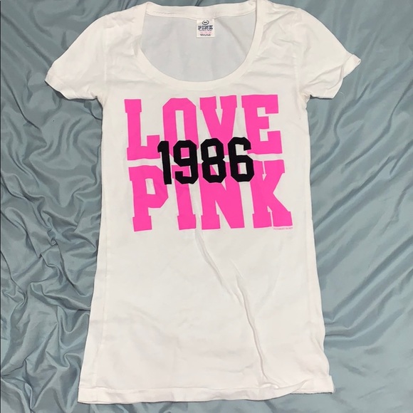 PINK Victoria's Secret Other - Slightly warn Pink tee shirt, no stains.